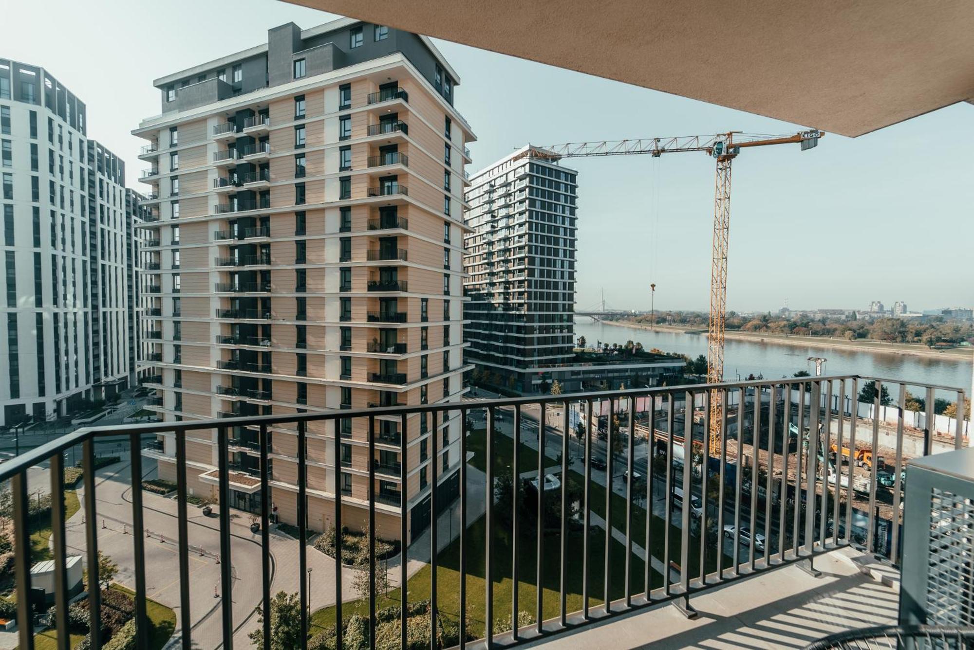 Apartament Belgrade Waterfront Oasis Zewnętrze zdjęcie